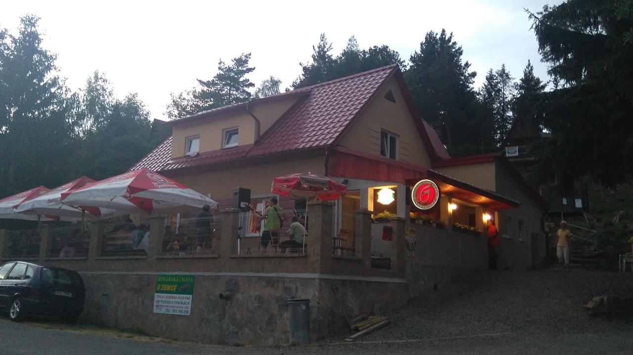 Rybarska Chata U Sumce Stříbro Exteriör bild